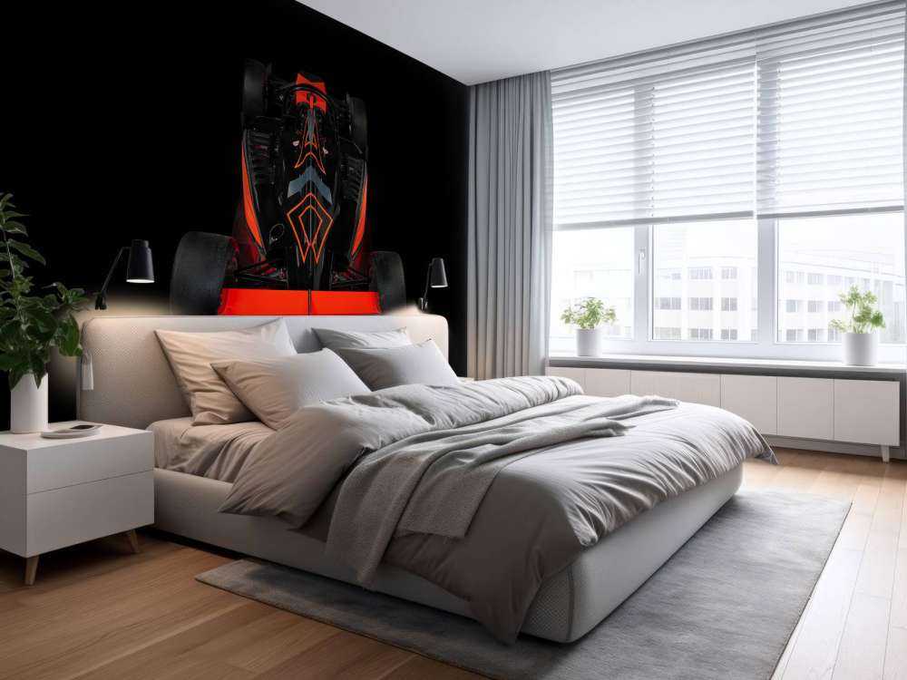 Formula 3 - Rear view - dark