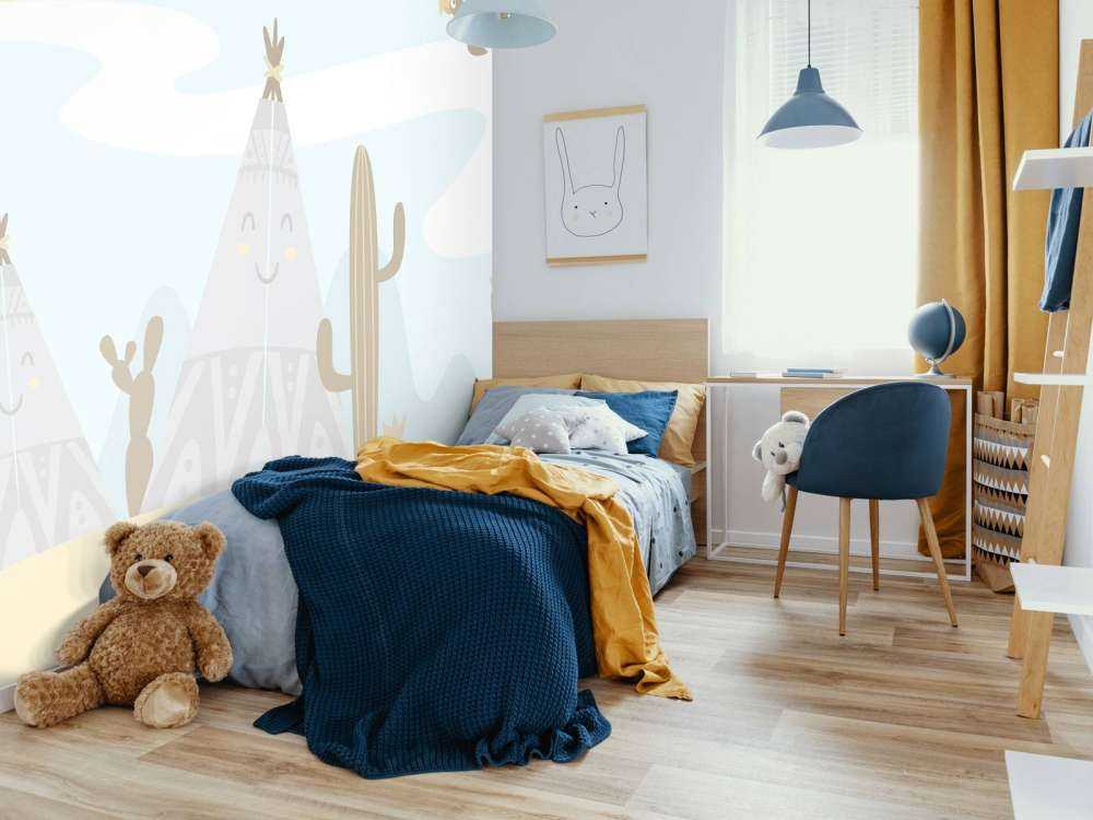 Tipis dans le désert