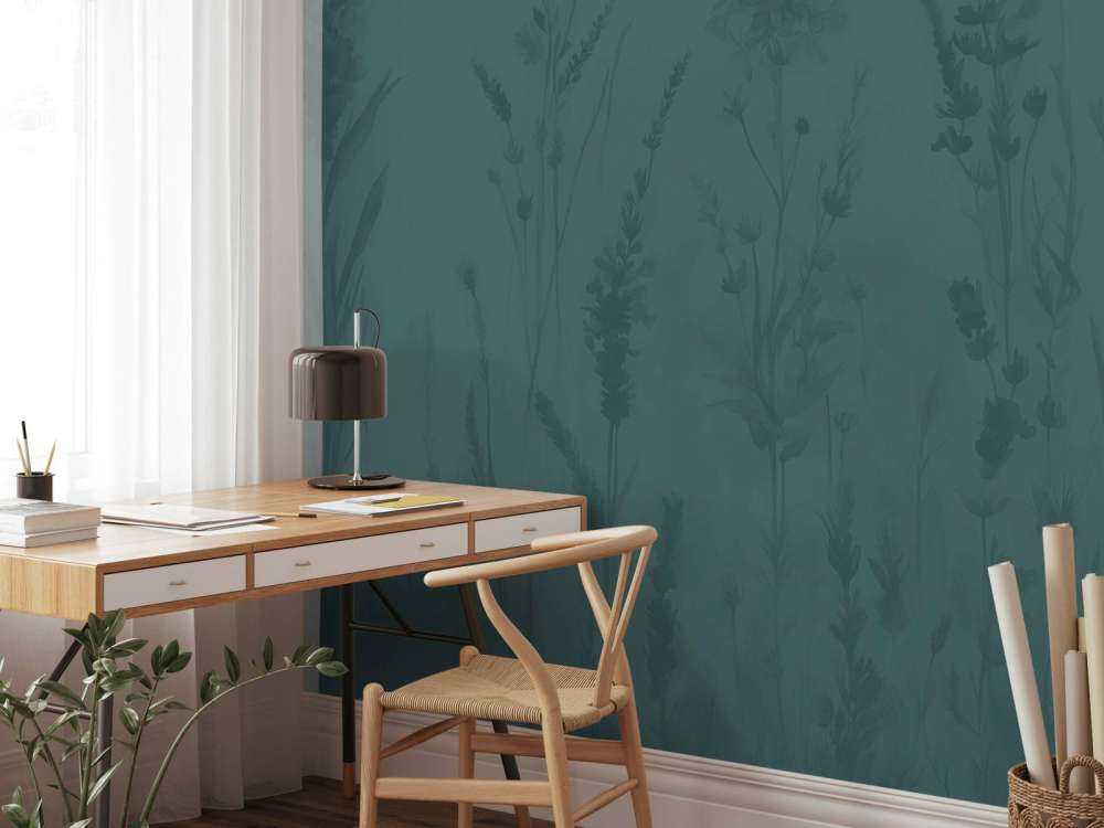 Lavande Clair Seamless Vert Foncé