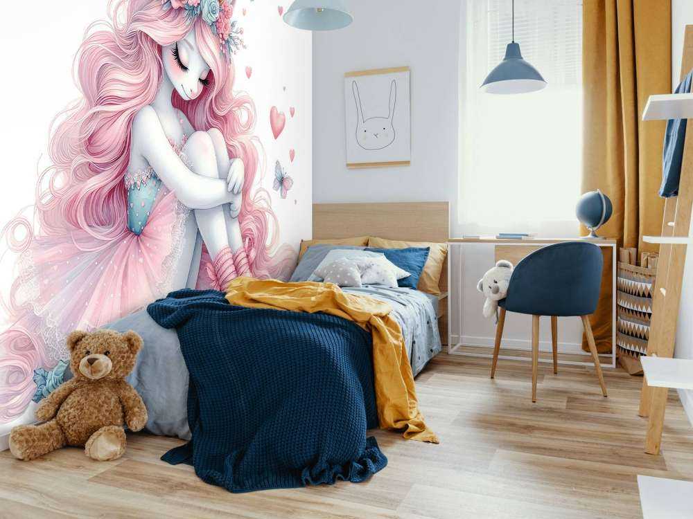 Licorne ballerine rêveuse