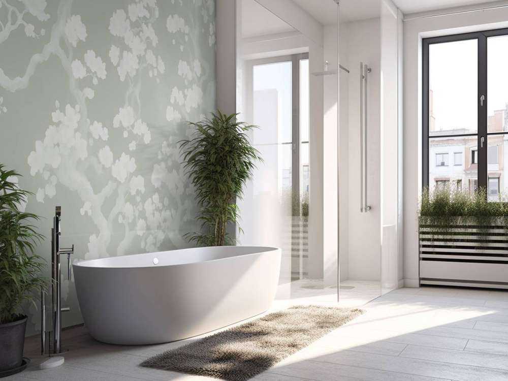 Forêt merveilleusement fleurie - verte