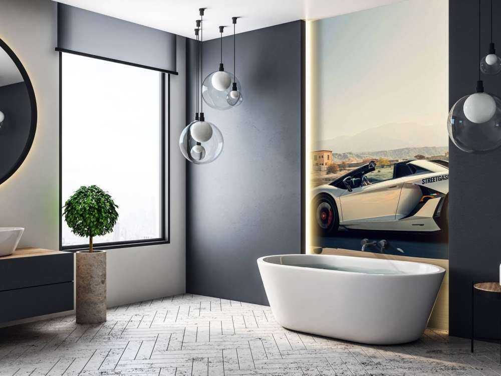 Lamborghini Aventador Roadster dans le désert