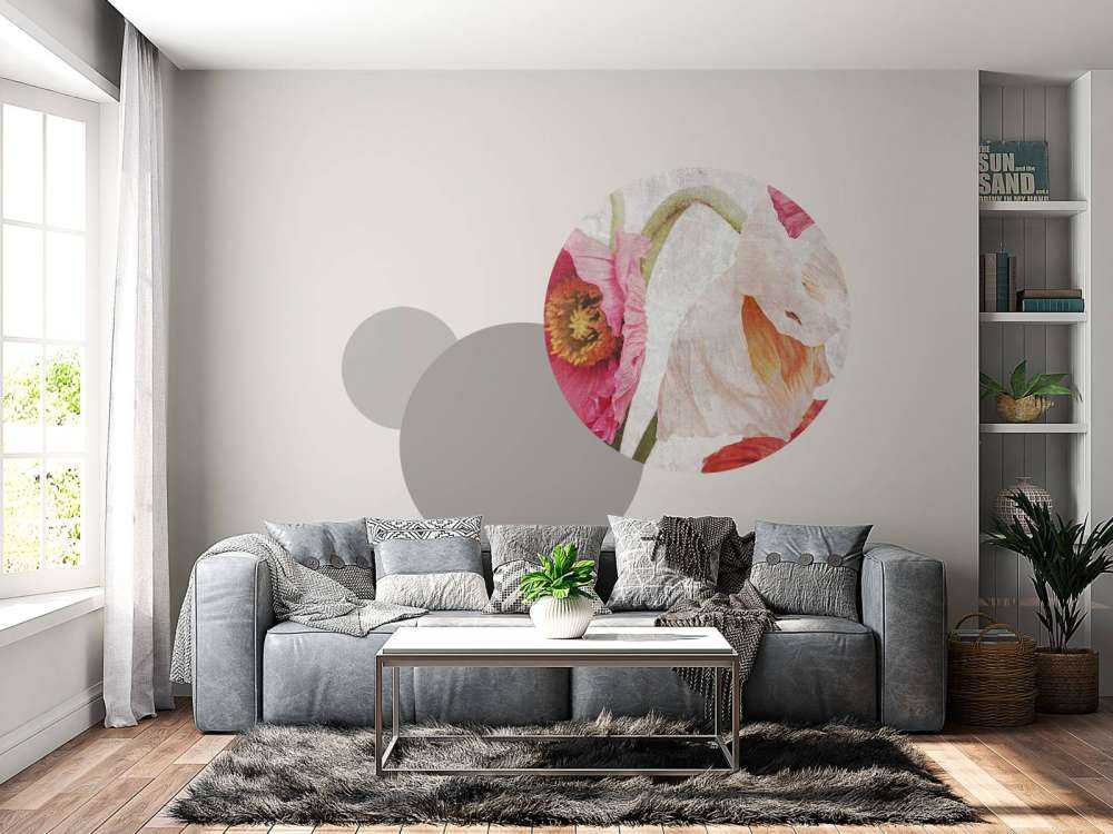 Coquelicots dansants dans l'air d'été