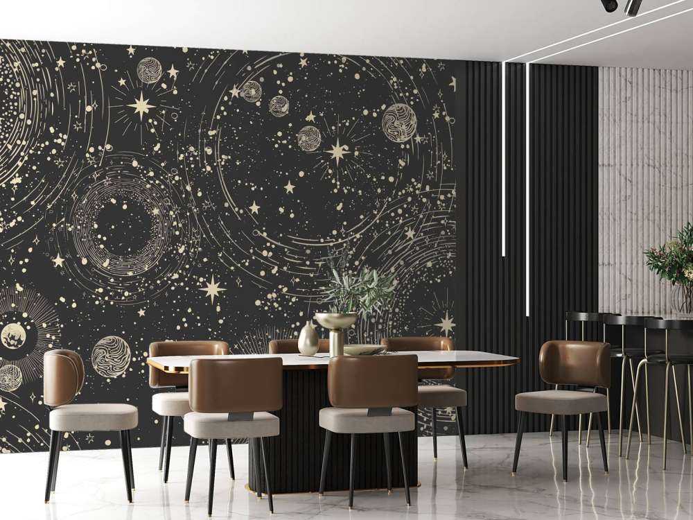 Cercles cosmiques et orbites d'étoiles