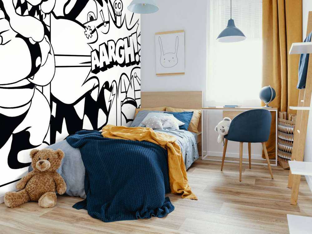 Monsterkracht dans les scènes de bande dessinée