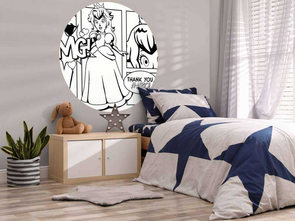 Moment de princesse en bande dessinée