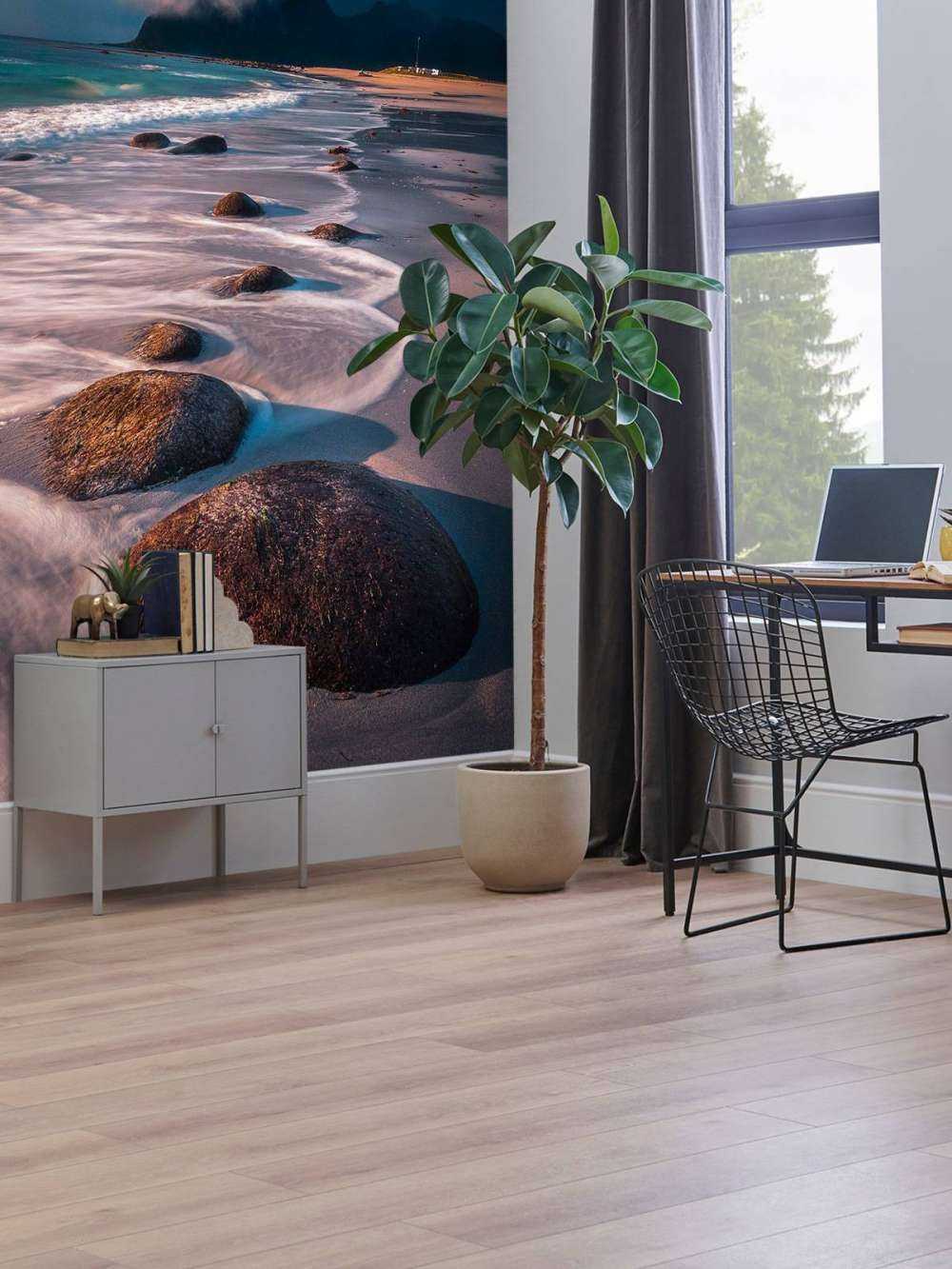 Lueur du soir sur la côte nord.