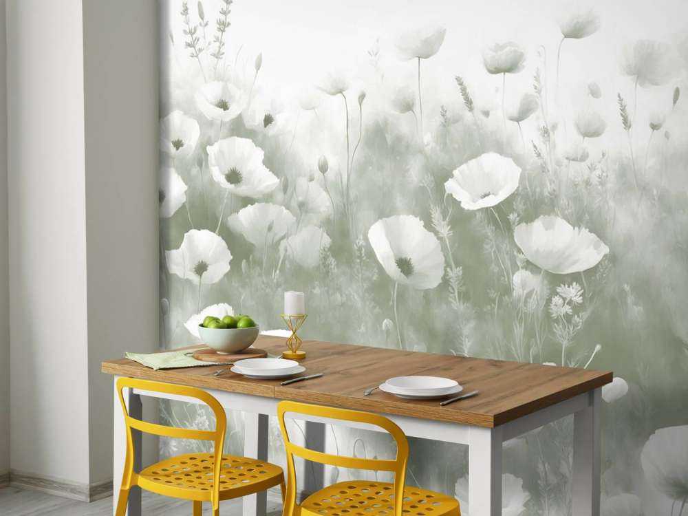 Danse des fleurs sauvages - vert