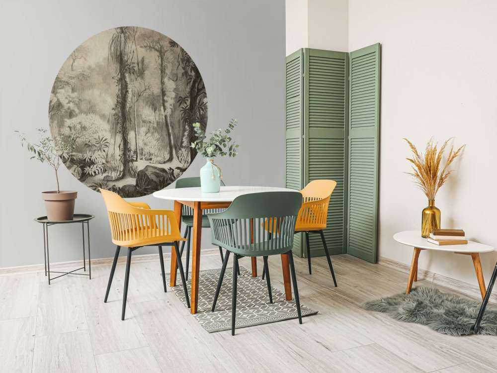 Forêt tropicale - marron