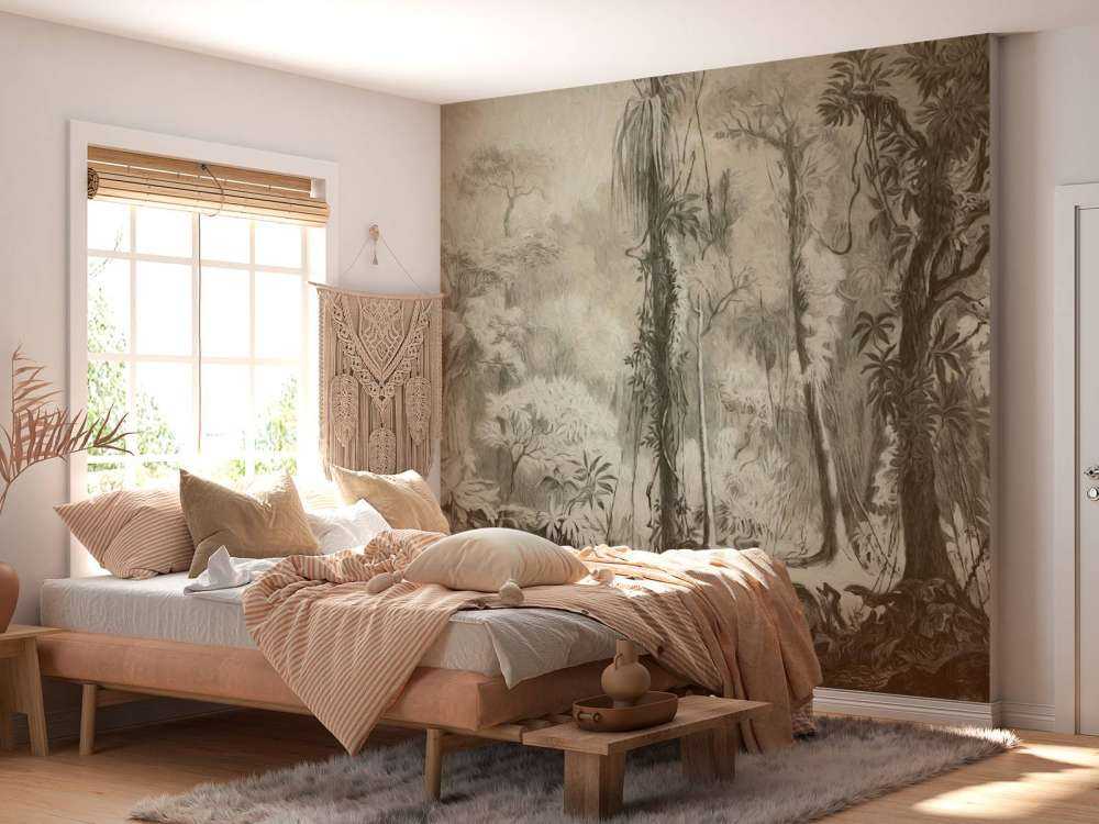 Forêt tropicale - marron