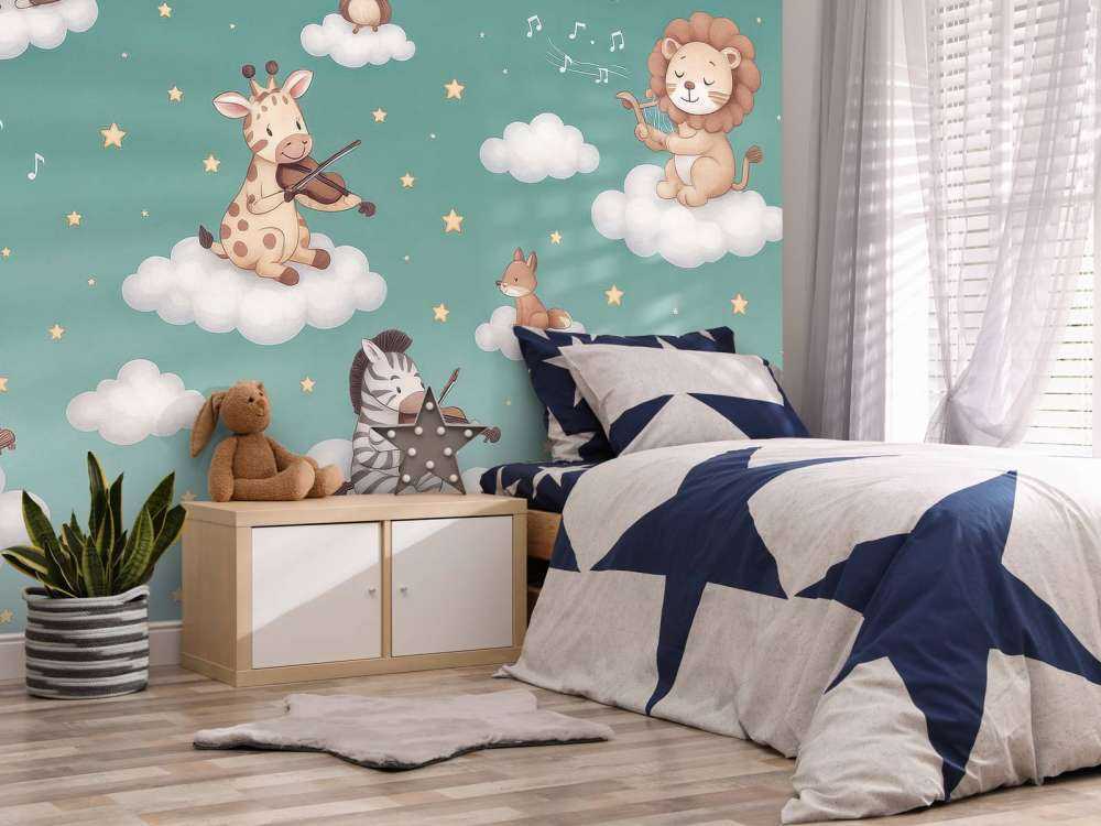 Concert d'oiseaux dans les nuages - essence