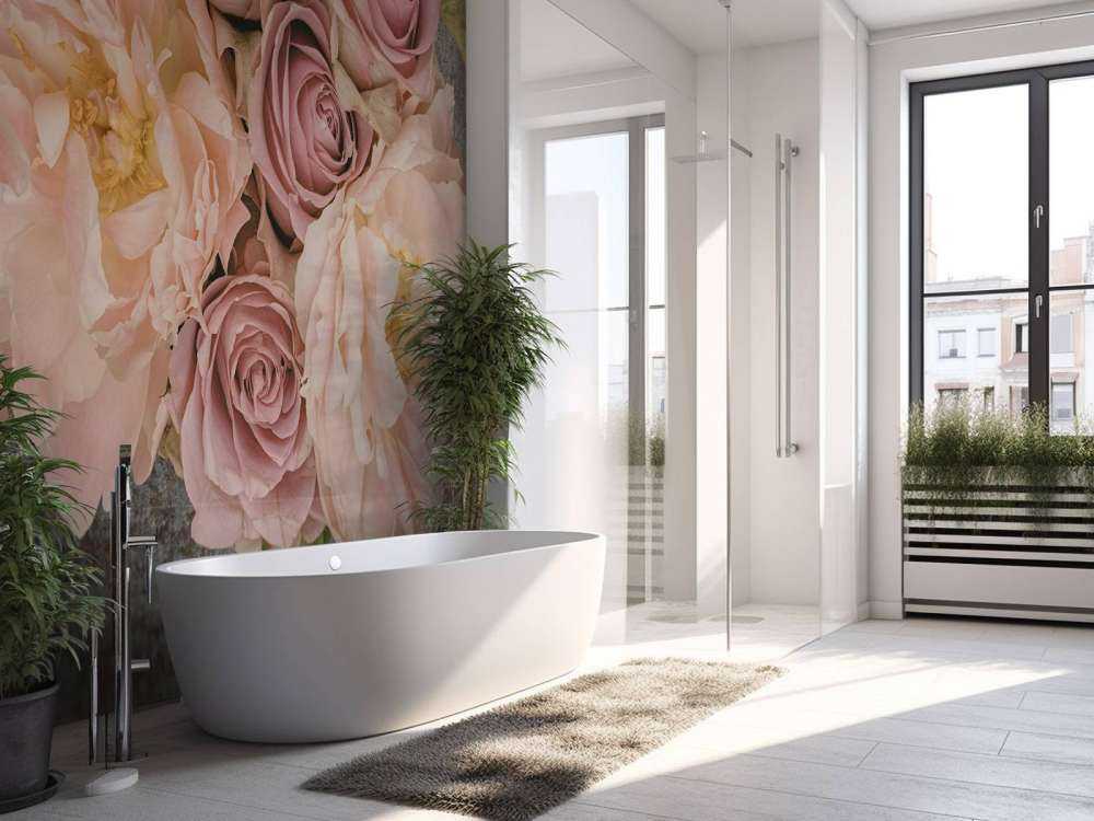 Bouquet de roses vintage