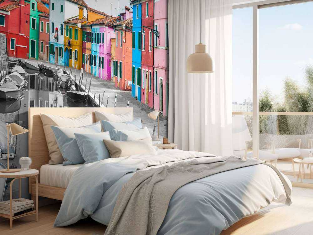 Maisons de pêcheurs colorées