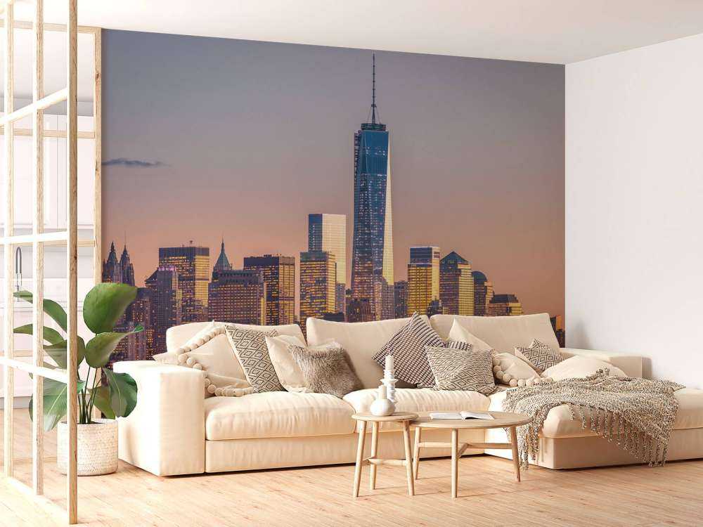 Coucher de soleil à New York