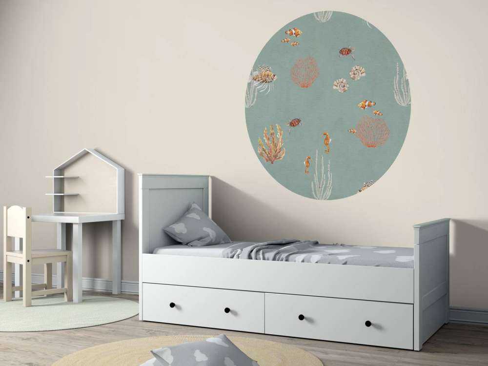 Coral Garden - Blue - 120