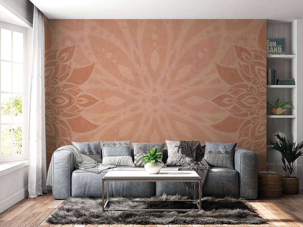 Mandala symétrique de la terre