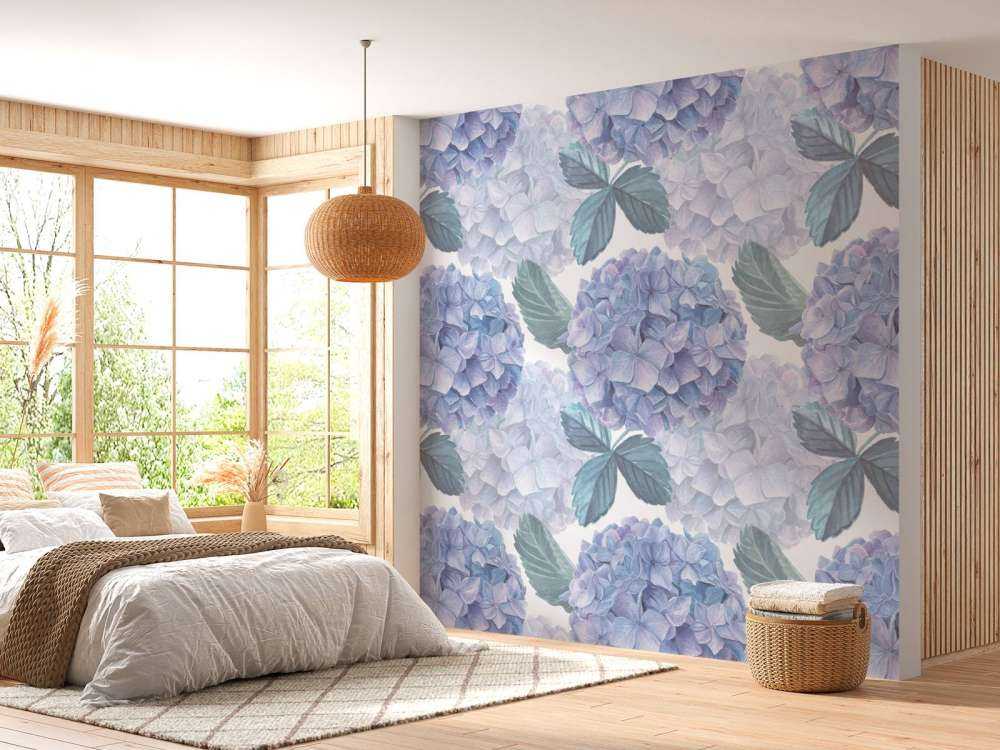 Rosée sur les Hortensias