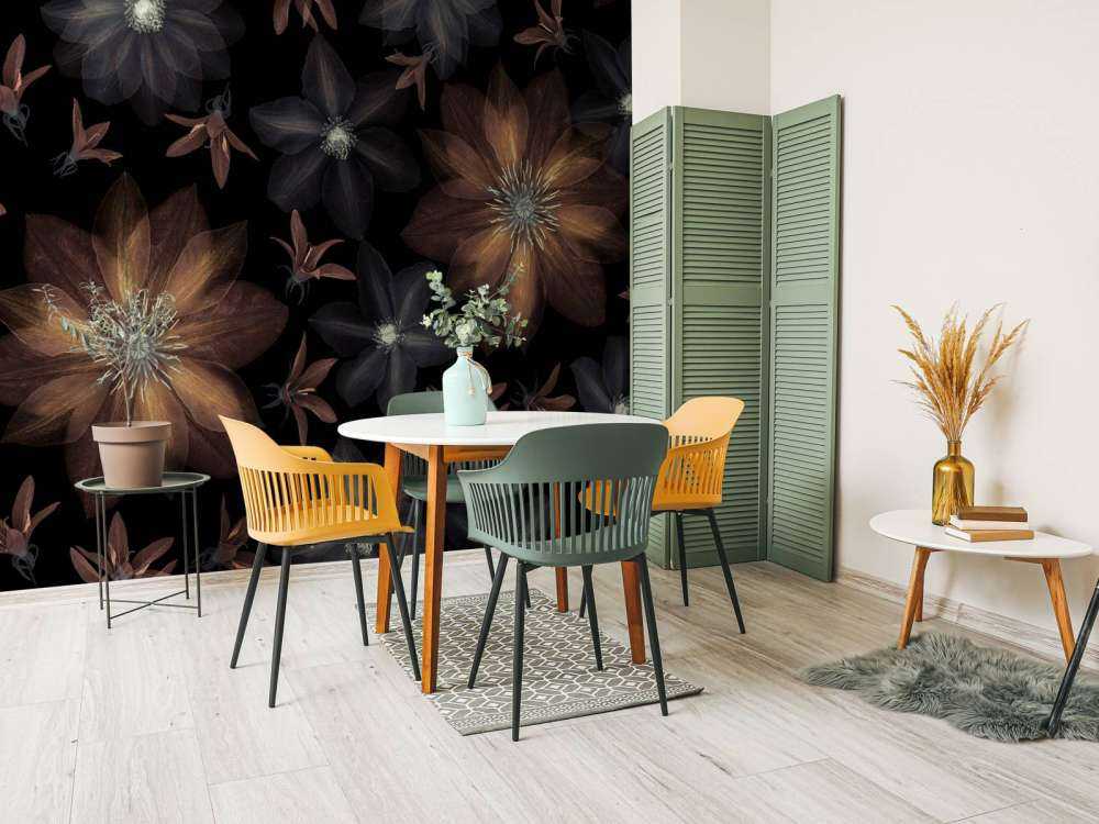 Fleurs de clématites