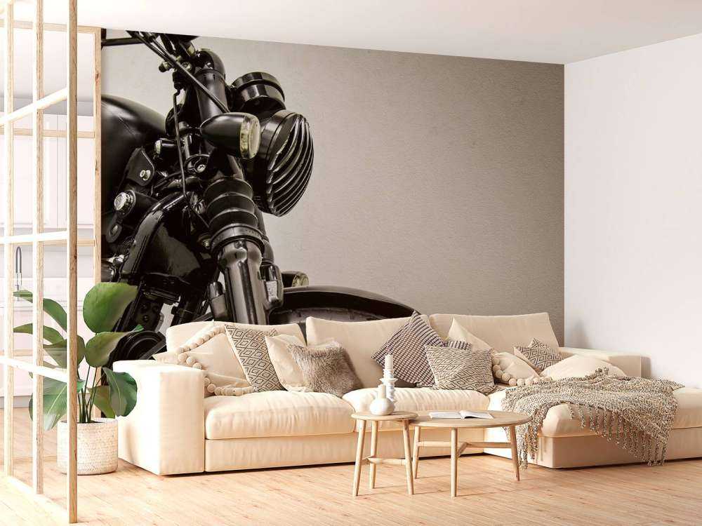 Gros plan sur le moteur