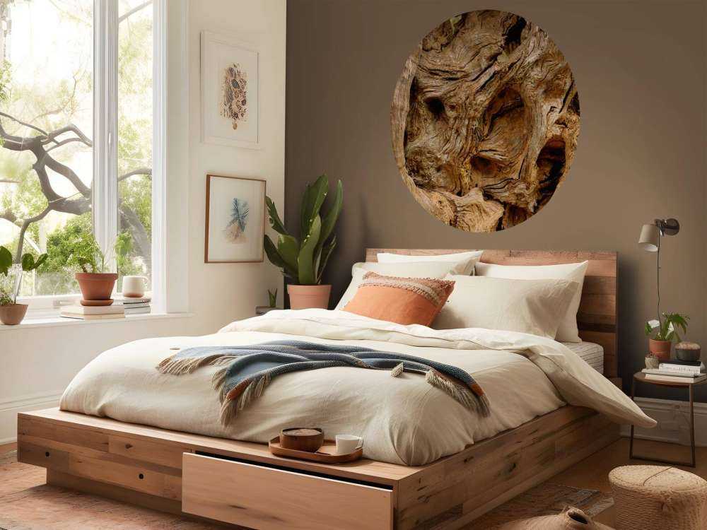Gros plan sur un vieil arbre