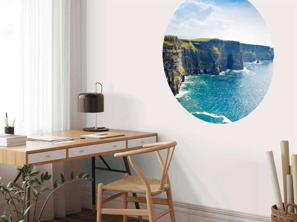 Falaise le long de la côte