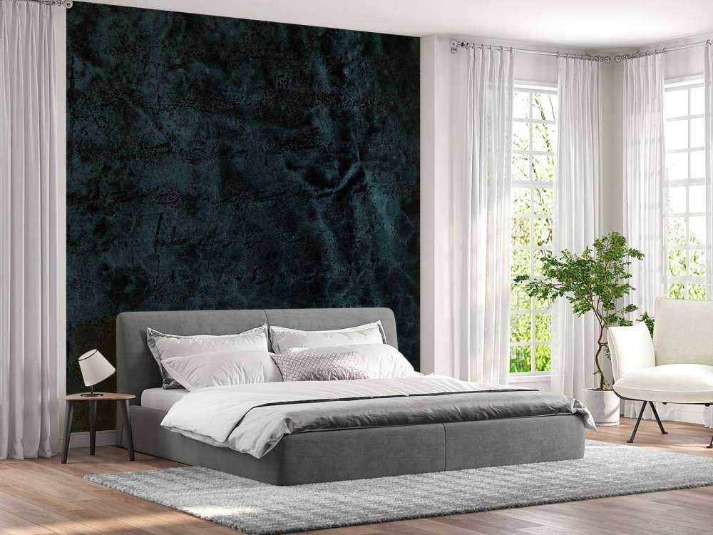 Structure en cuivre bleu