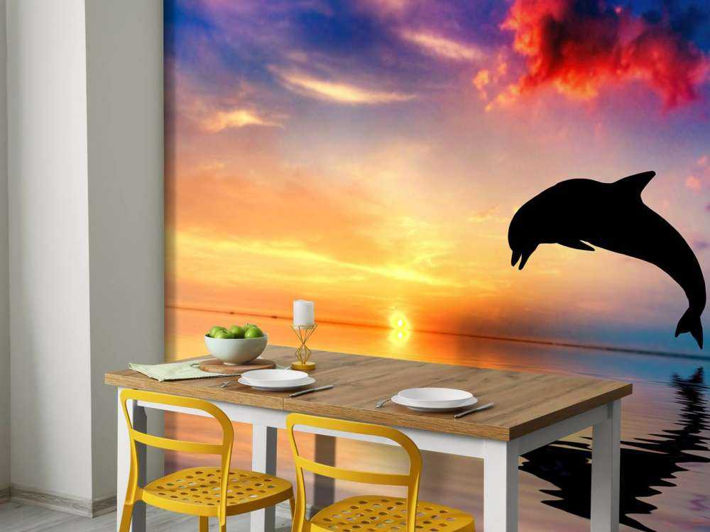 Silhouette de dauphin