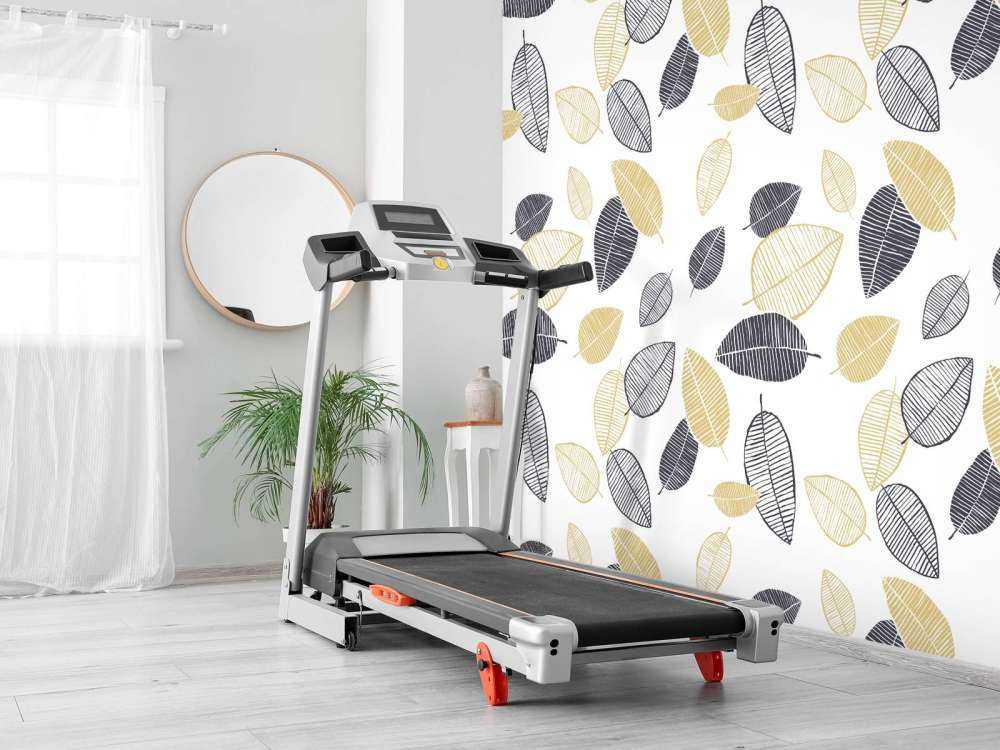 Motif Feuilles noires dorées