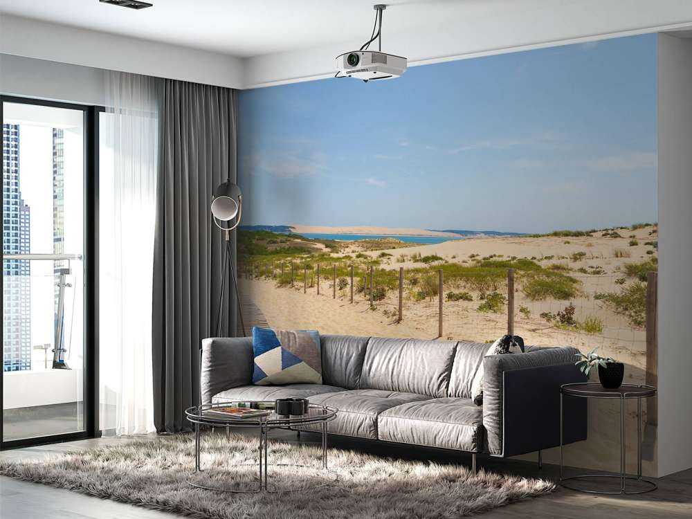 Chemin vers la plage