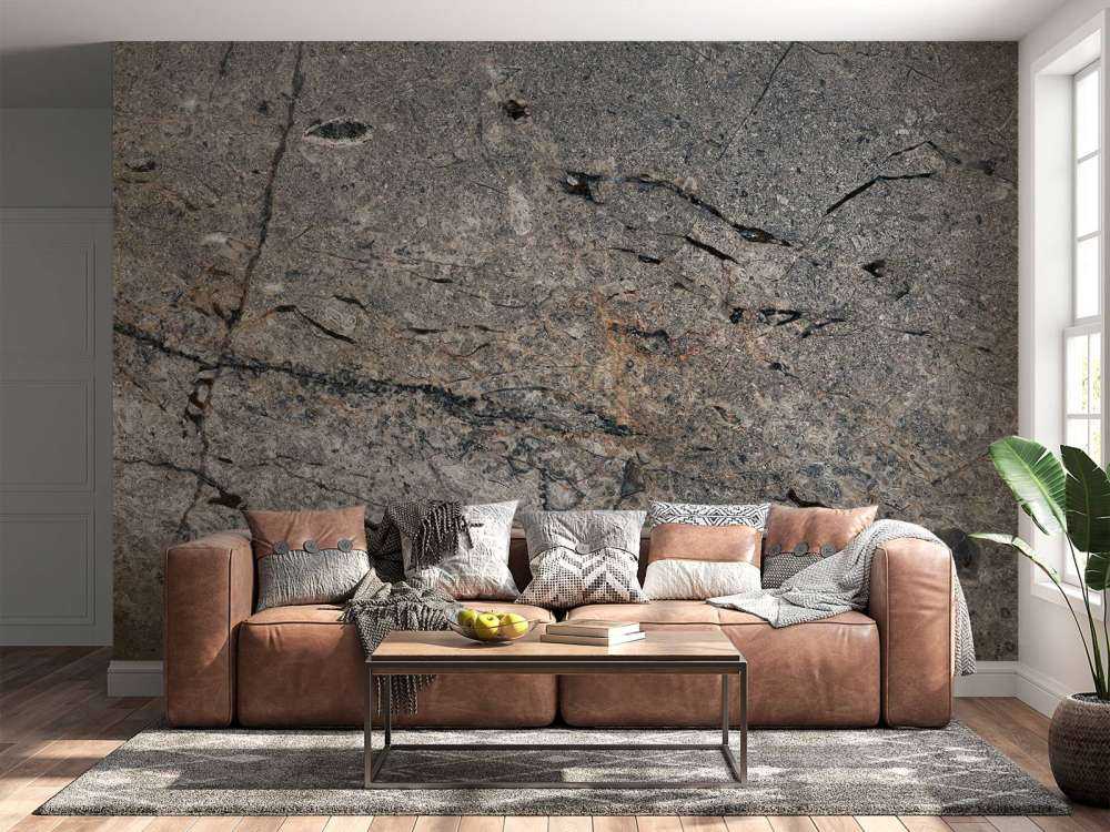 Structure en marbre gris