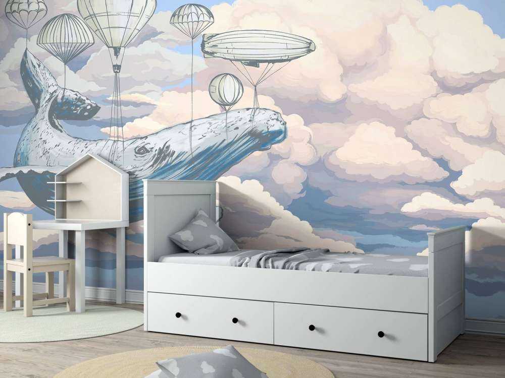 La baleine et ses montgolfières