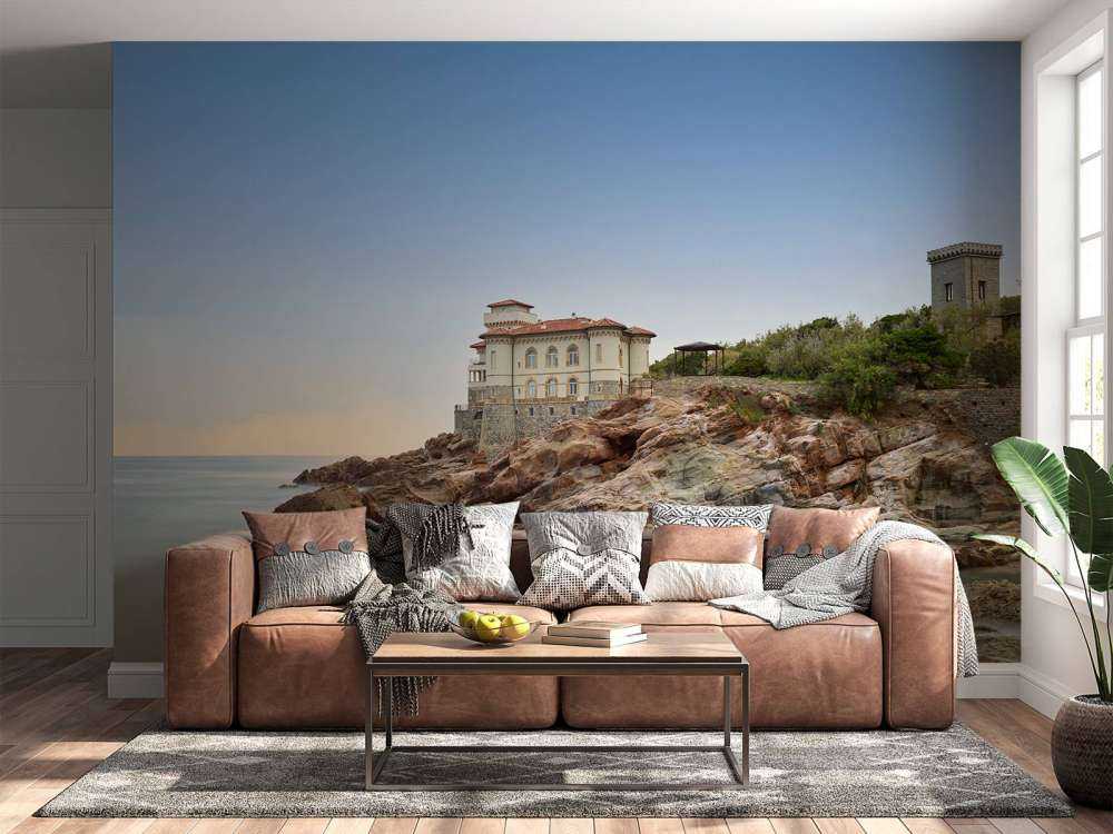 Château sur la côte