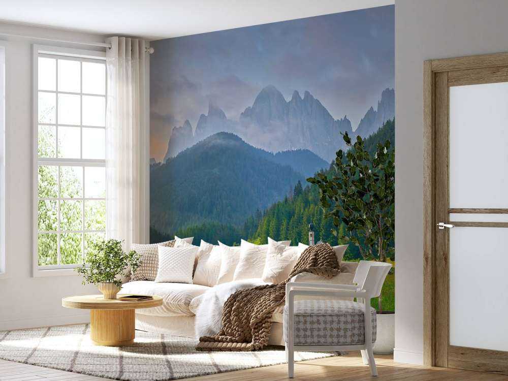 Église dans les montagnes