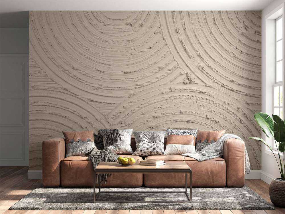 Cercles Zen avec structure en lin