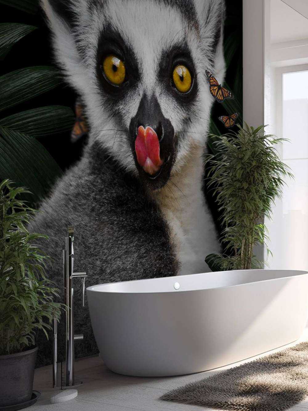 Jungle Lemur Portrait