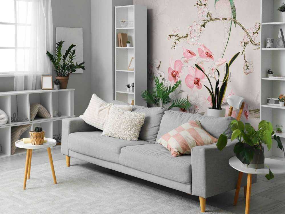 Chinoiserie avec cacatoès