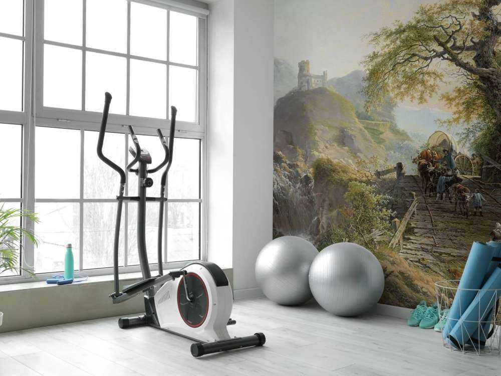 Paysage de montagne près de Düsseldorf