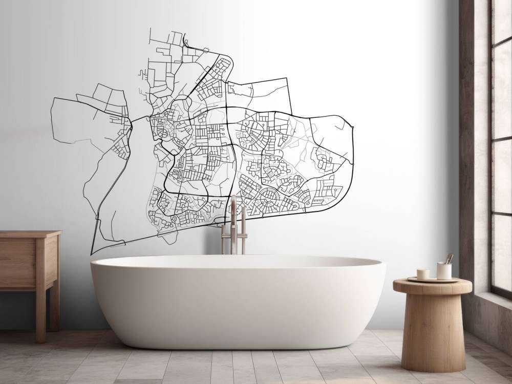 Carte de Zutphen, blanc