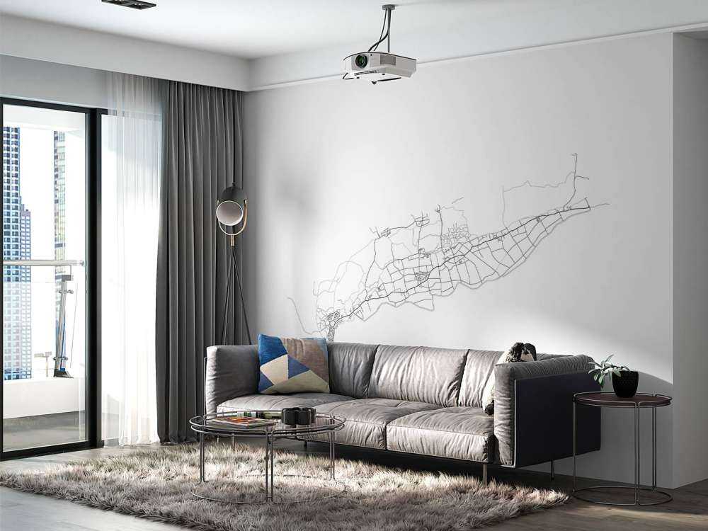 Carte de Terschelling, blanc