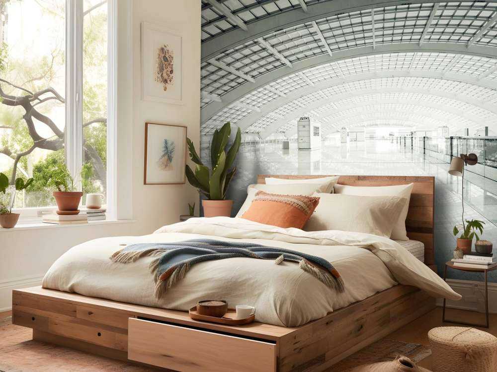 Hall d'entrée moderne arrondi