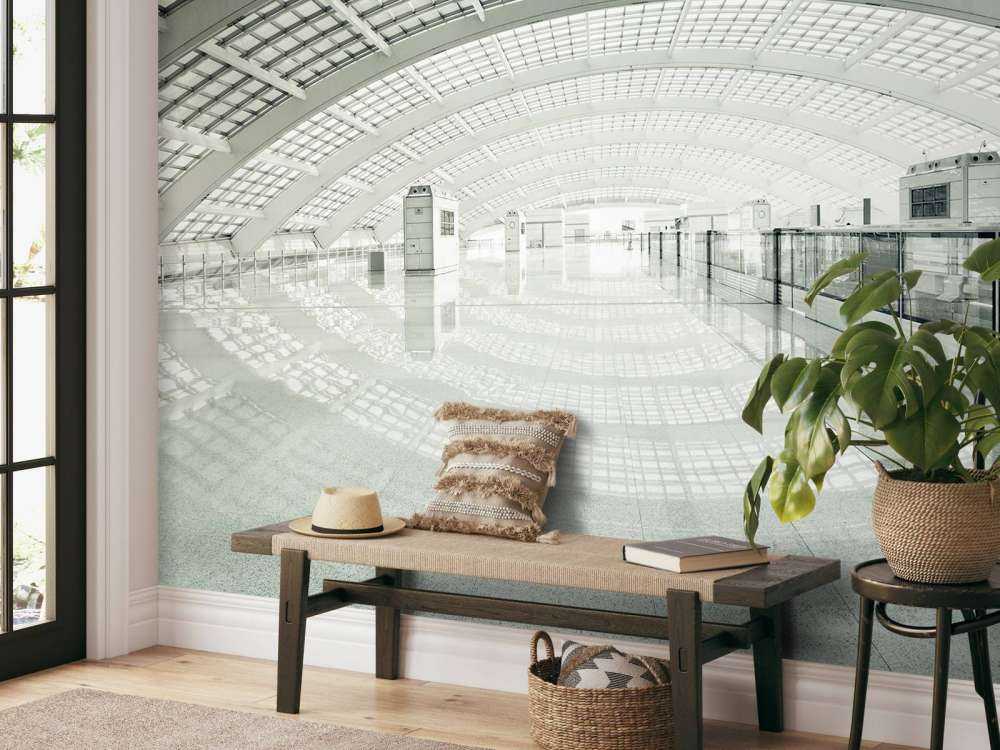 Hall d'entrée moderne arrondi