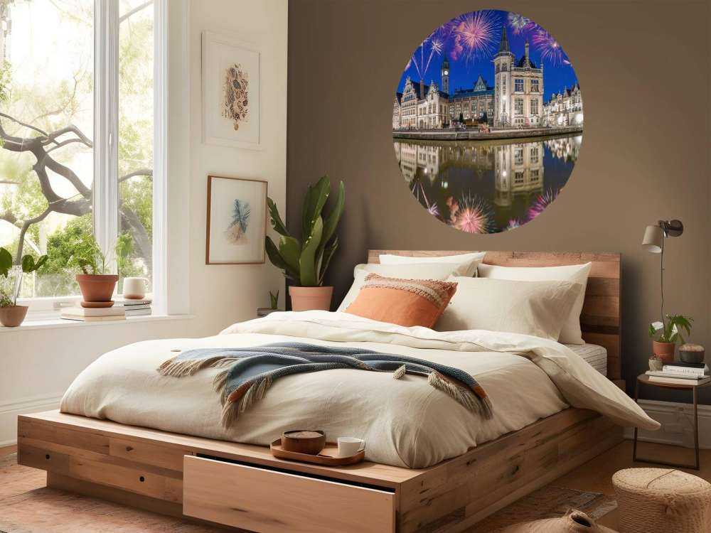 Feux d'artifice sur Gand