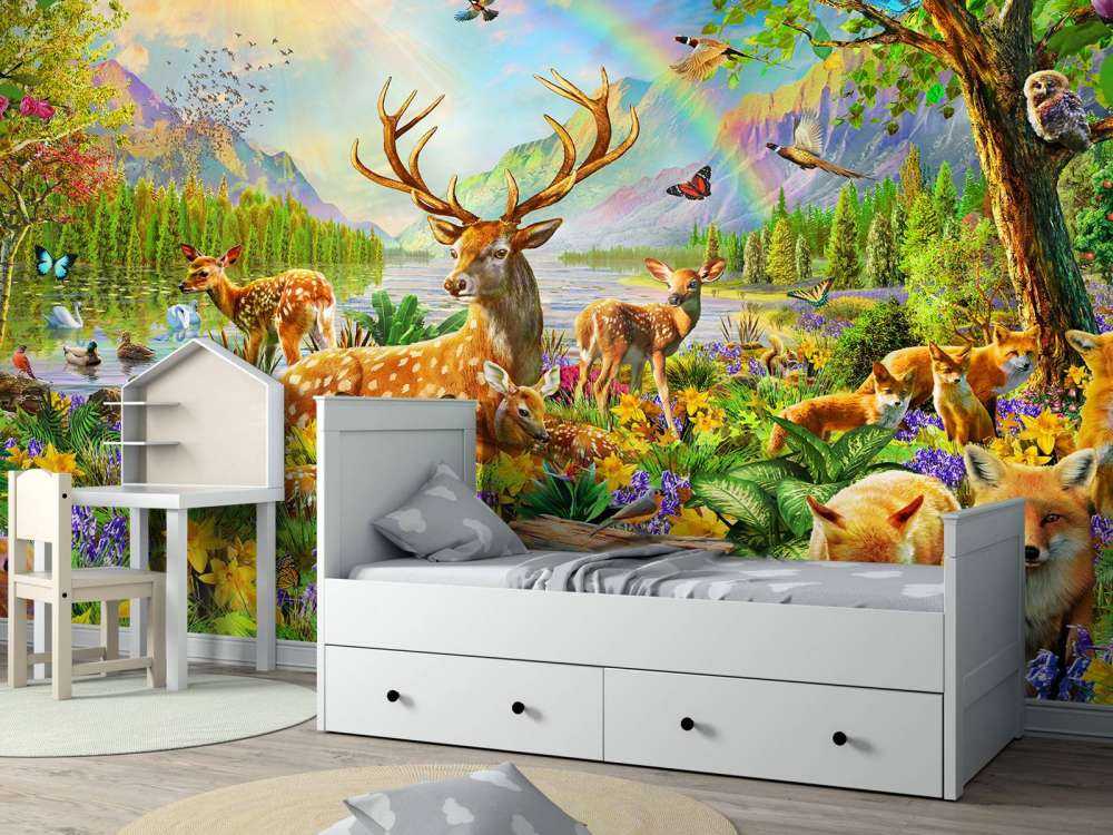 Animals In The Spring