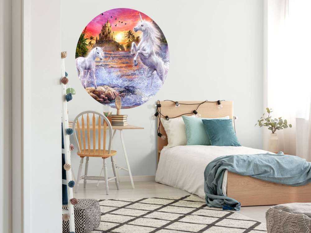 Unicorn Waterfall Sunset