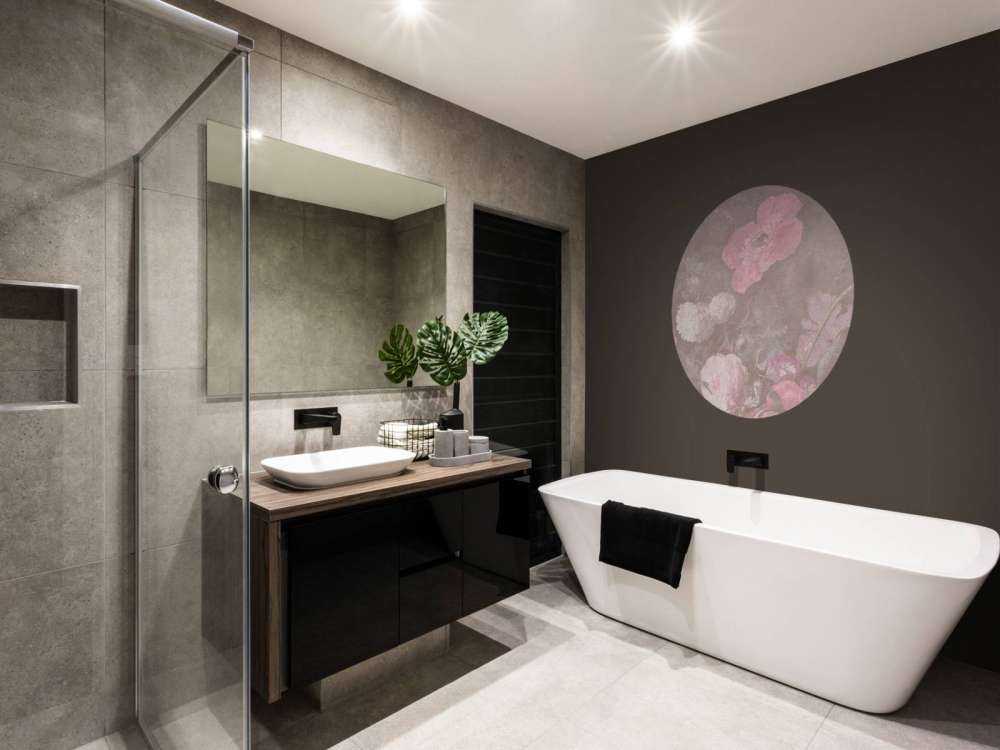 Nature morte aux fleurs baroques - pastel vintage