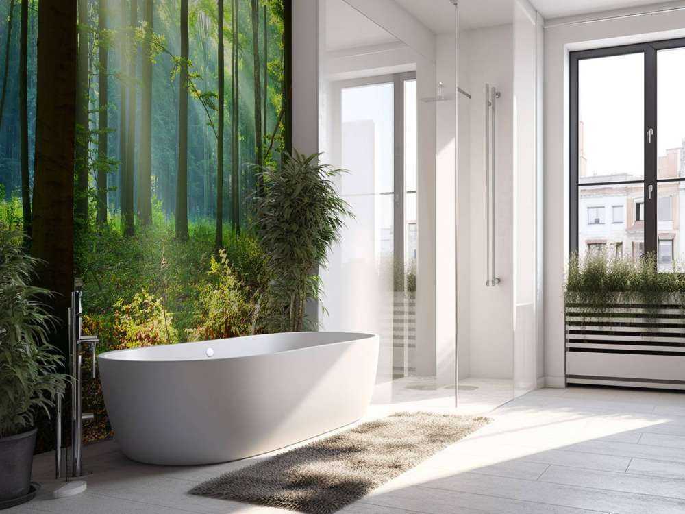 Matin dans la forêt