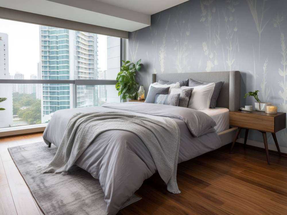 Lavande Clair Seamless Bleu Poussiéreux