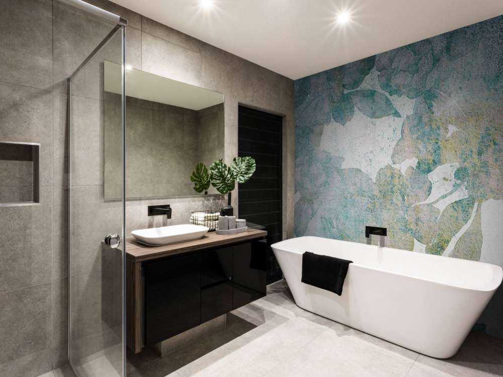 Pivoines fanées en bleu aquarelle