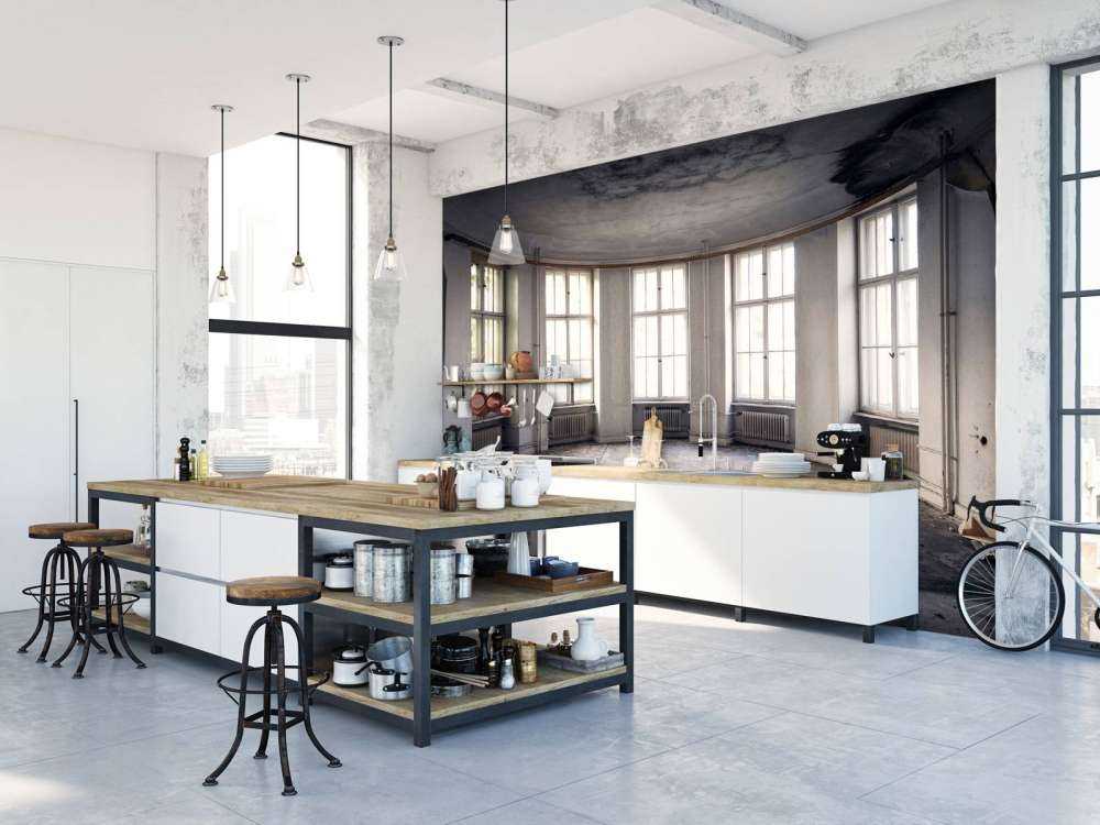 Chambre du soleil abandonnée