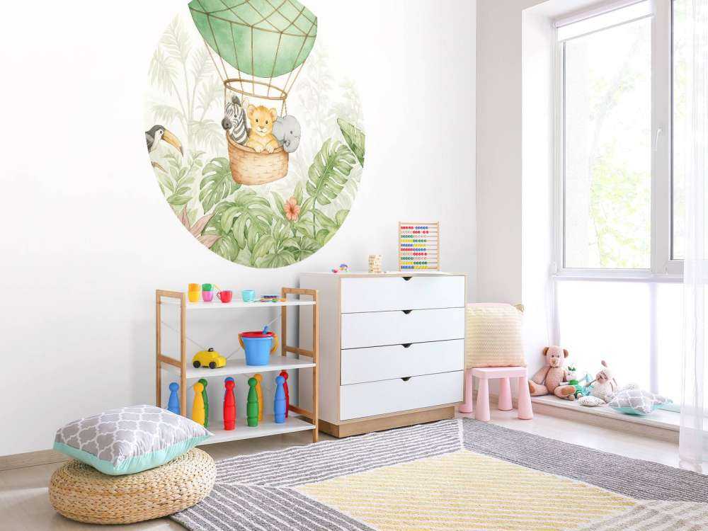 Jungleballon avec de petits amis